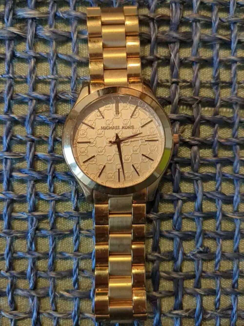 Michael Kors Women's Pink Gold Watch MK3336